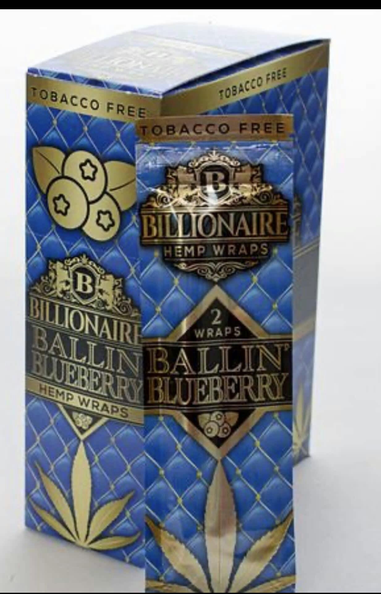 Blueberry billionaire hemp wraps