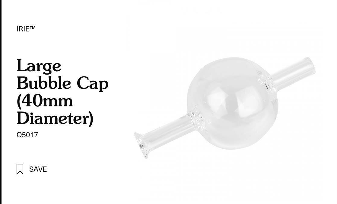 iRie Large Bubble Cap
