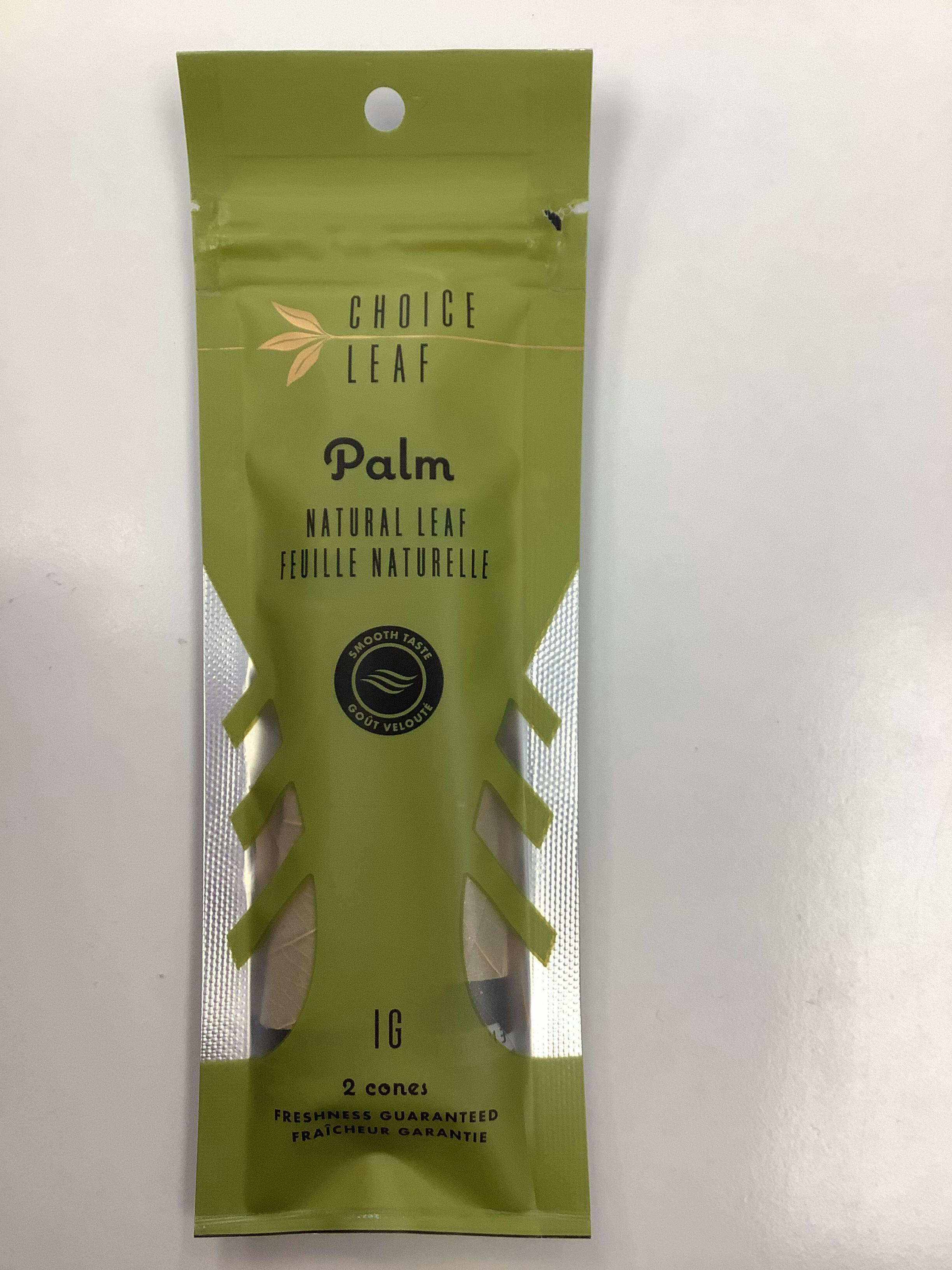 Choice leaf palm pre rolled cone