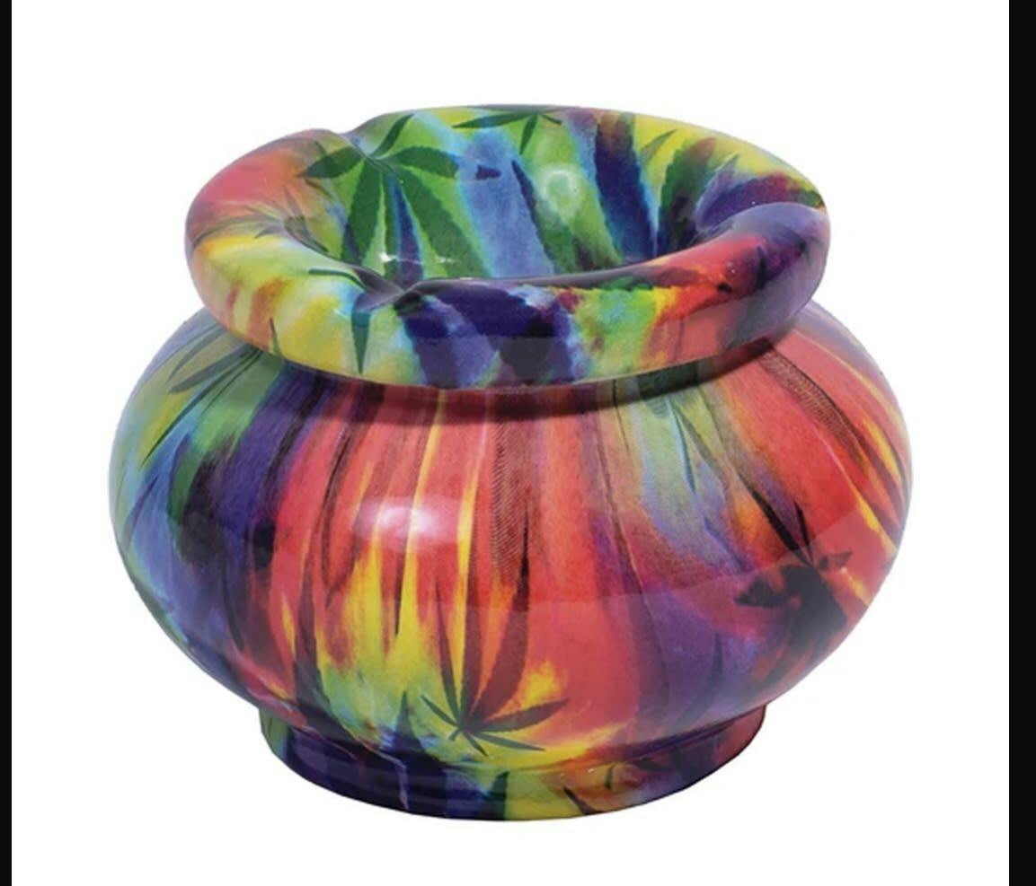 Tye Dye Moroccan Ashtray