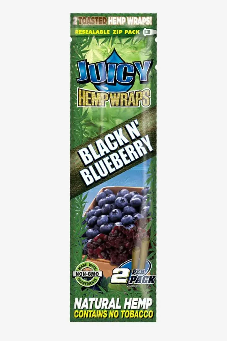 Juicy j hemp wrap black n blueberry
