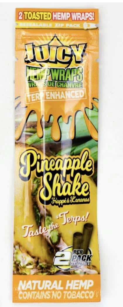 Juicy j hemp wrap Pineapple shake