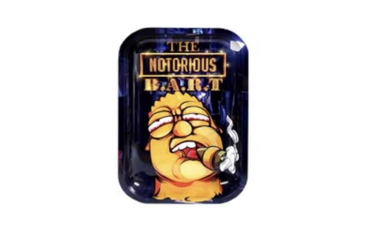 The notorious Bart rolling tray medium
