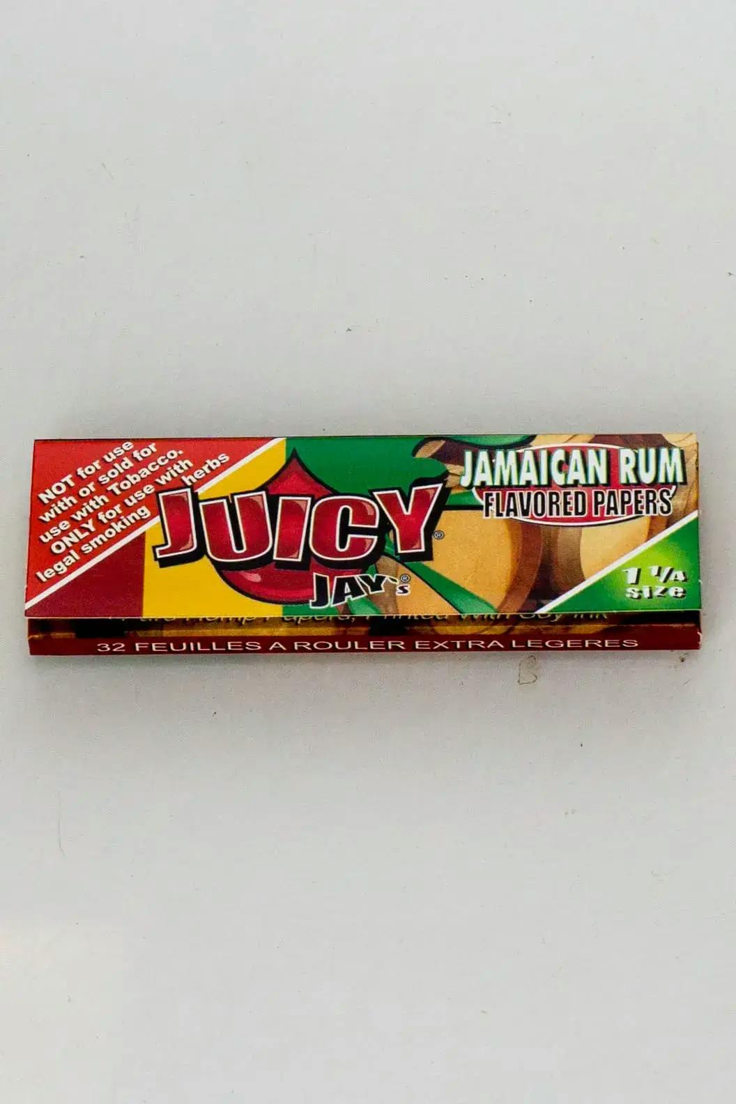 juicy j Jamaican rum rolling papers 1 1/4