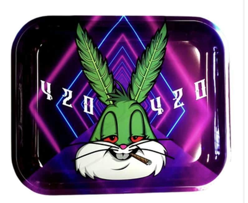 420 Buddy Metal Rolling Tray large