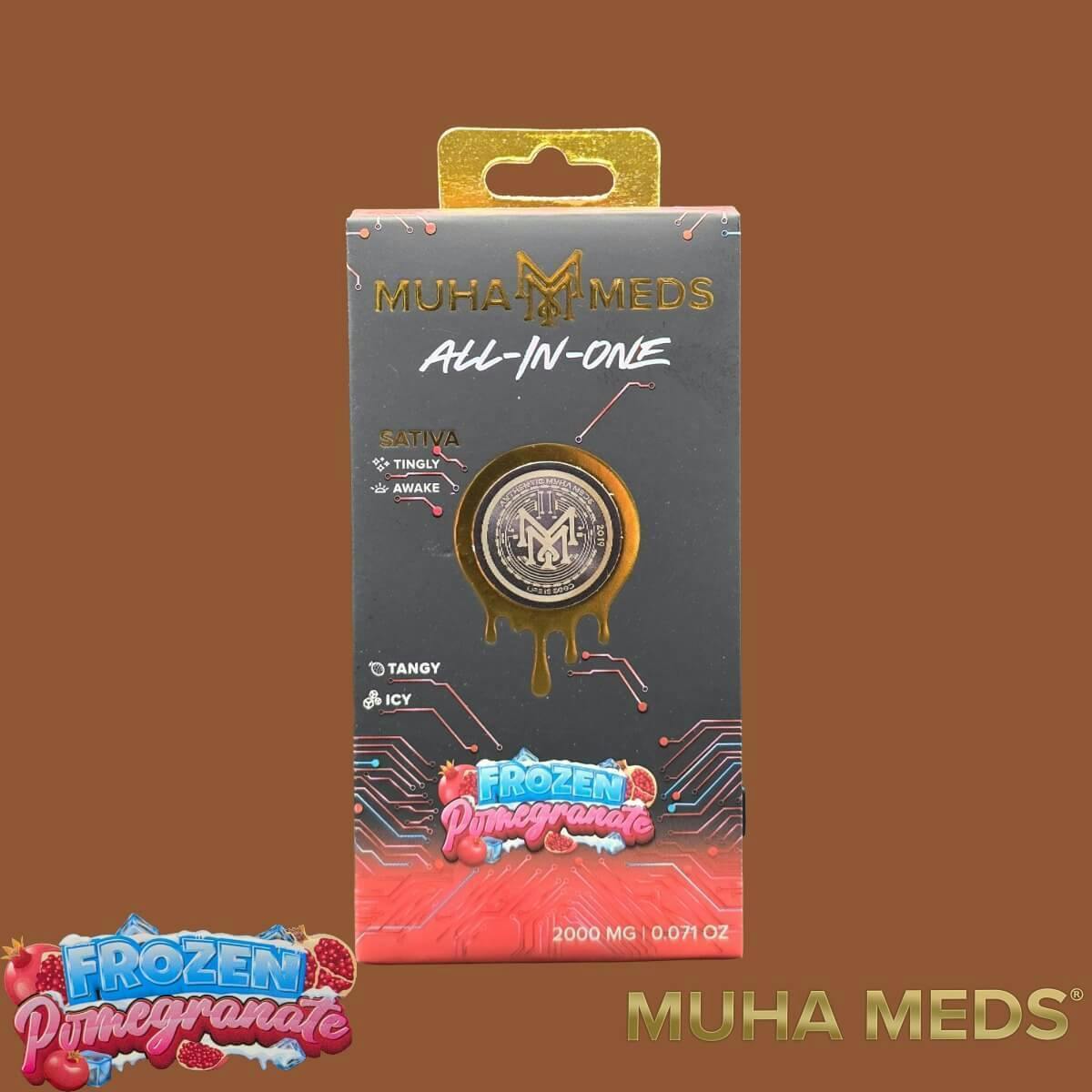 Muha Meds 2g Disposable- Frozen Pomegranate
