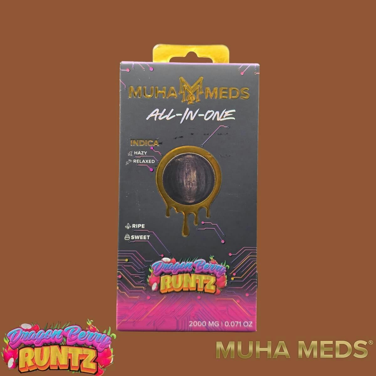 Muha Meds 2g Disposable- Dragon Berry Runtz
