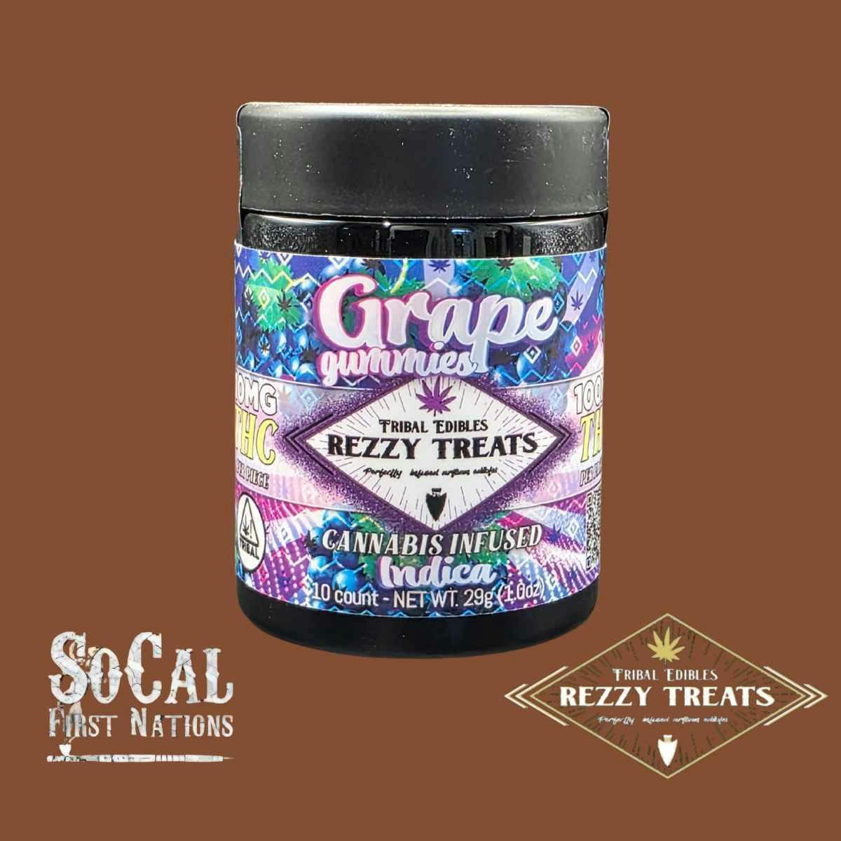 Rezzy Treat 100mg - Grape