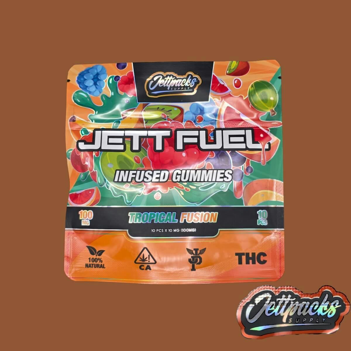 Jett Fuel 100 mg Gummies- Tropical Fusion