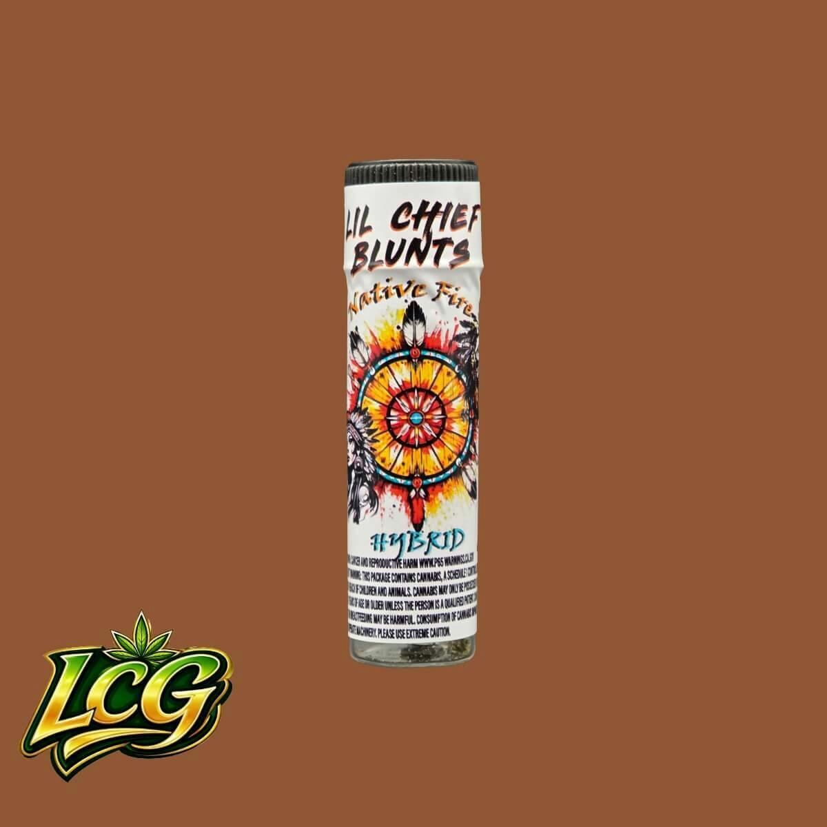 Native Fire 1g Lil Chief Blunt- Hybrid/ LCG