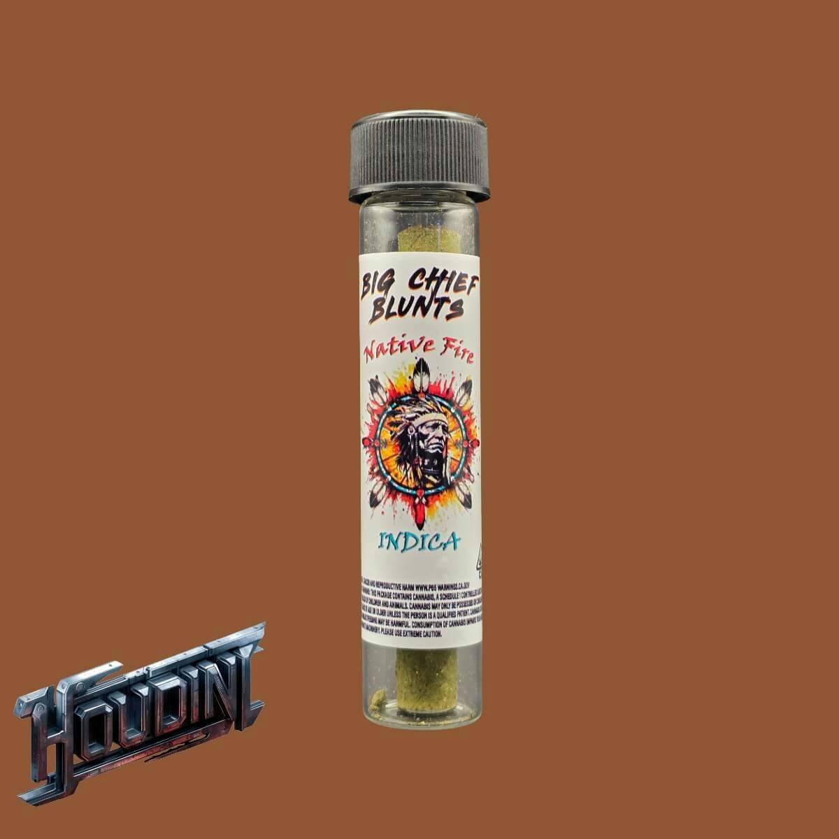 Native Fire 2g Big Chief Blunt- Indica/Houdini