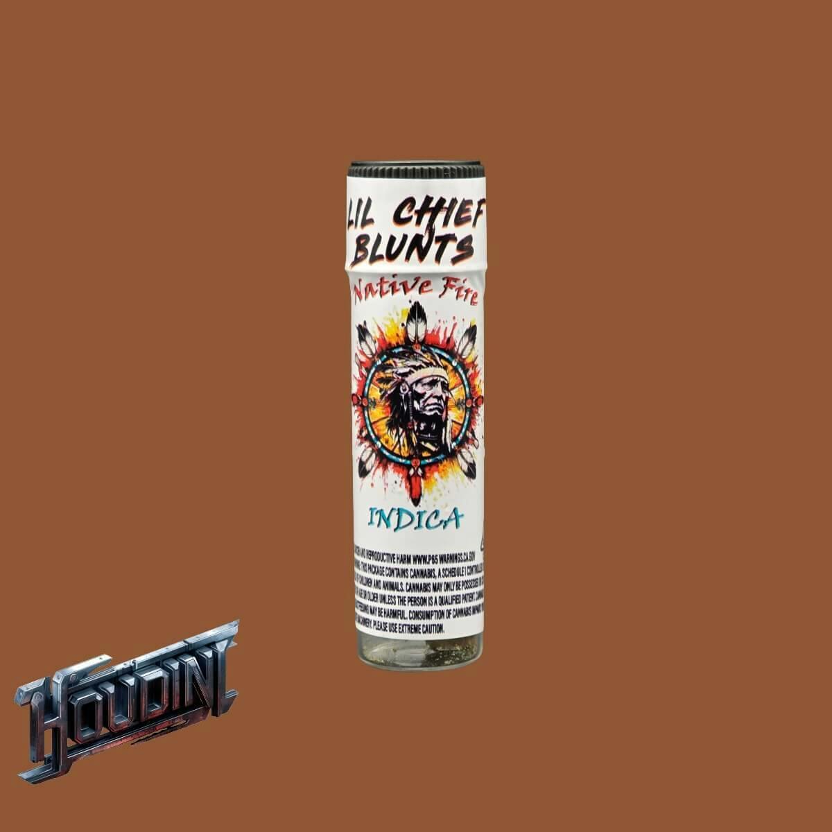 Native Fire 1g Lil Chief Blunt- Indica/Houdini