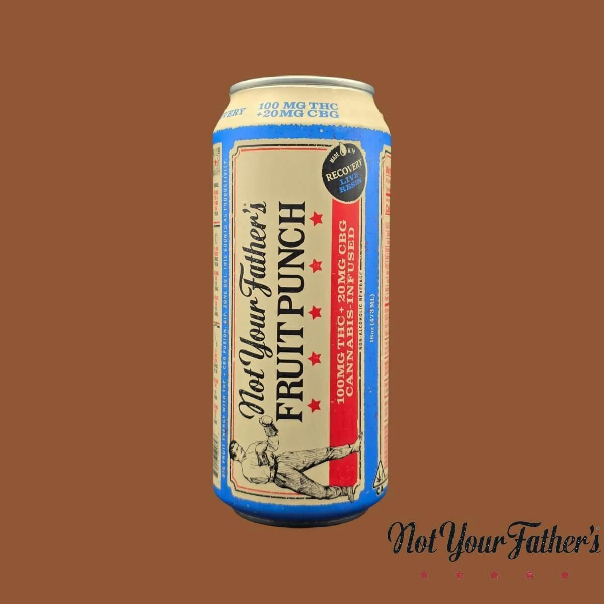 Not Your Father's Live Resin 100mgTHC:20mg CBG- Fruit Punch Recovery