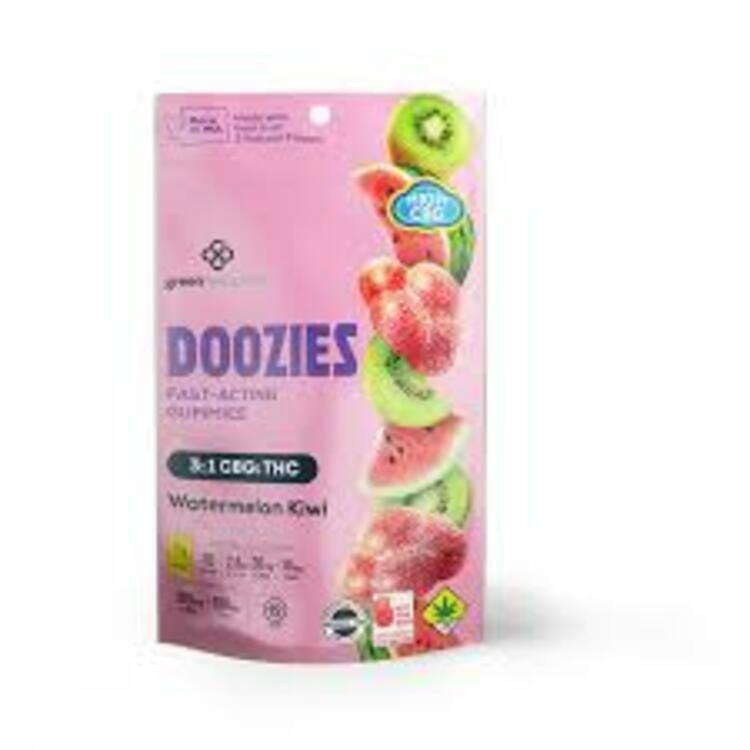 Watermelon Kiwi 3:1 - SWEET - 10 (40mg) - DOOZIES