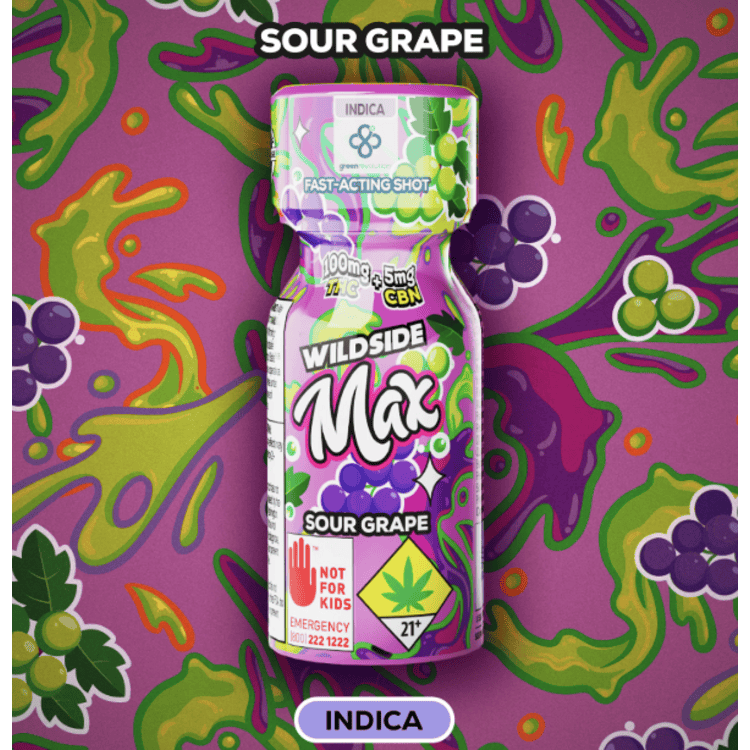 Sour Grape - SHOT - (105mg) - WILDSIDE MAX