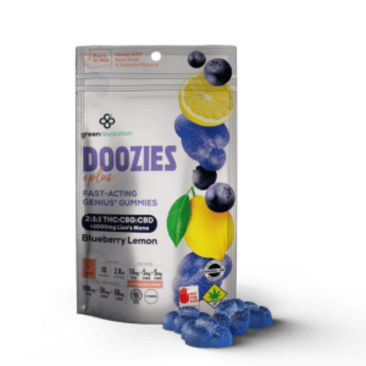 Blueberry Lemon 2:1:1 - SWEET - 10 (20mg) - DOOZIES PLUS