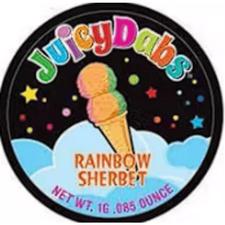 Rainbow Sherbert - WAX - (1.0g) - JUICY DABS