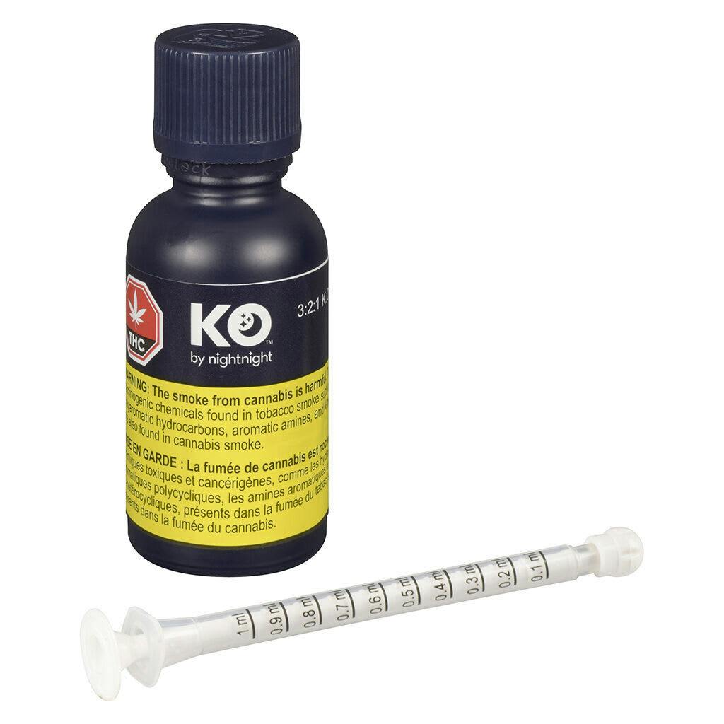 K.O. by Nighnight - 3:2:1 K.O. Oil 30ml - Extracts Ingested