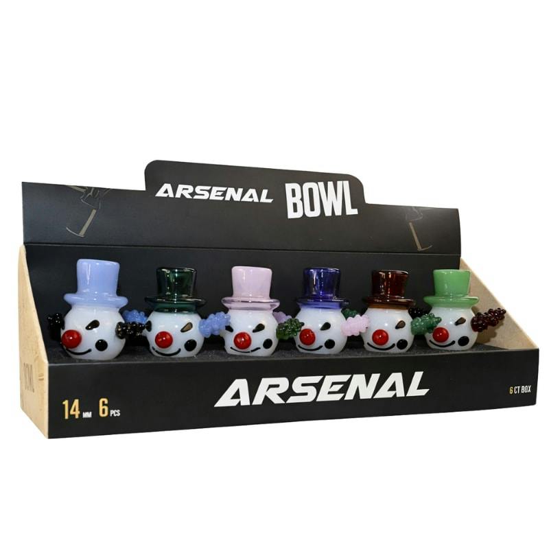 14mm Arsenal Snow Buddy Glass Bowl
