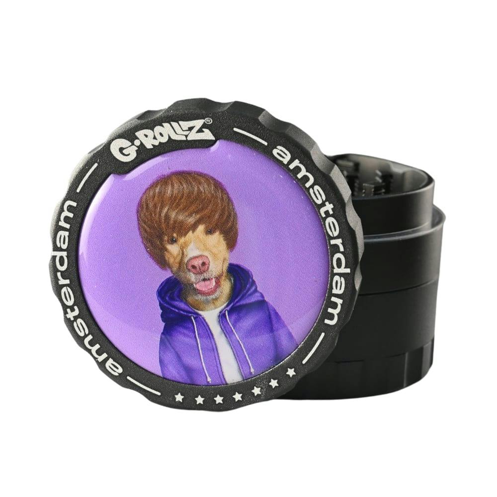 G-Rollz Pets Rock 'Hoodhound' 53mm 4pc Metal Grinder