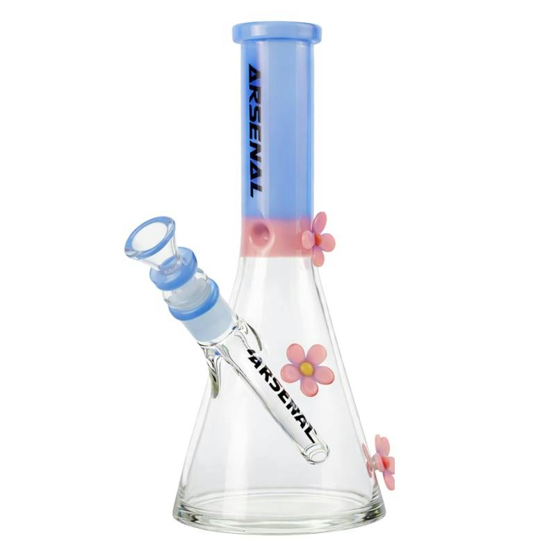 10" Arsenal Spring Bloom Glass Beaker