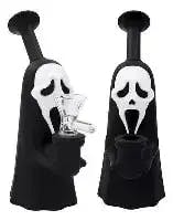 7" Screaming Face Silicone Water Pipe