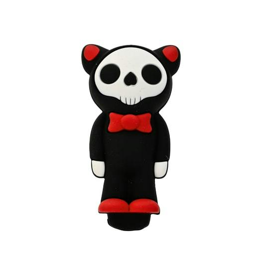 3.5" Arsenal Mr. Skeleton Silicone Hand Pipe