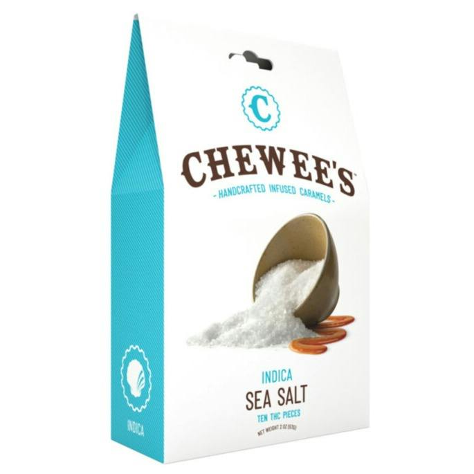 Indica Sea Salt Caramel Chewees 100mg - Magic Kitchen
