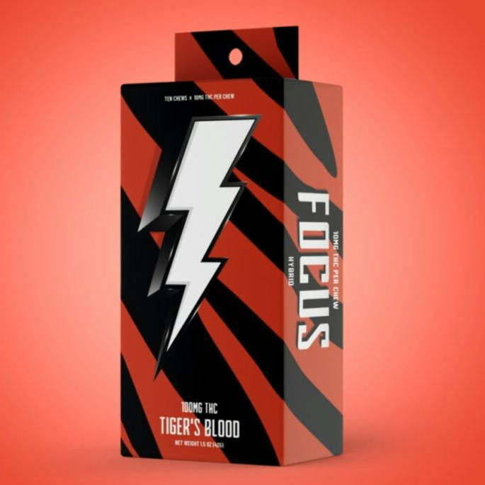 Tigers Blood Fruit Chews 100mg - Hi-Burst