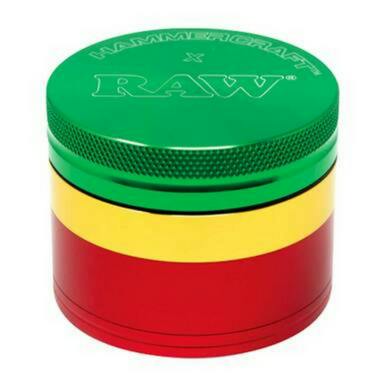 RAW x Grinder - Rasta - 4pc - Large