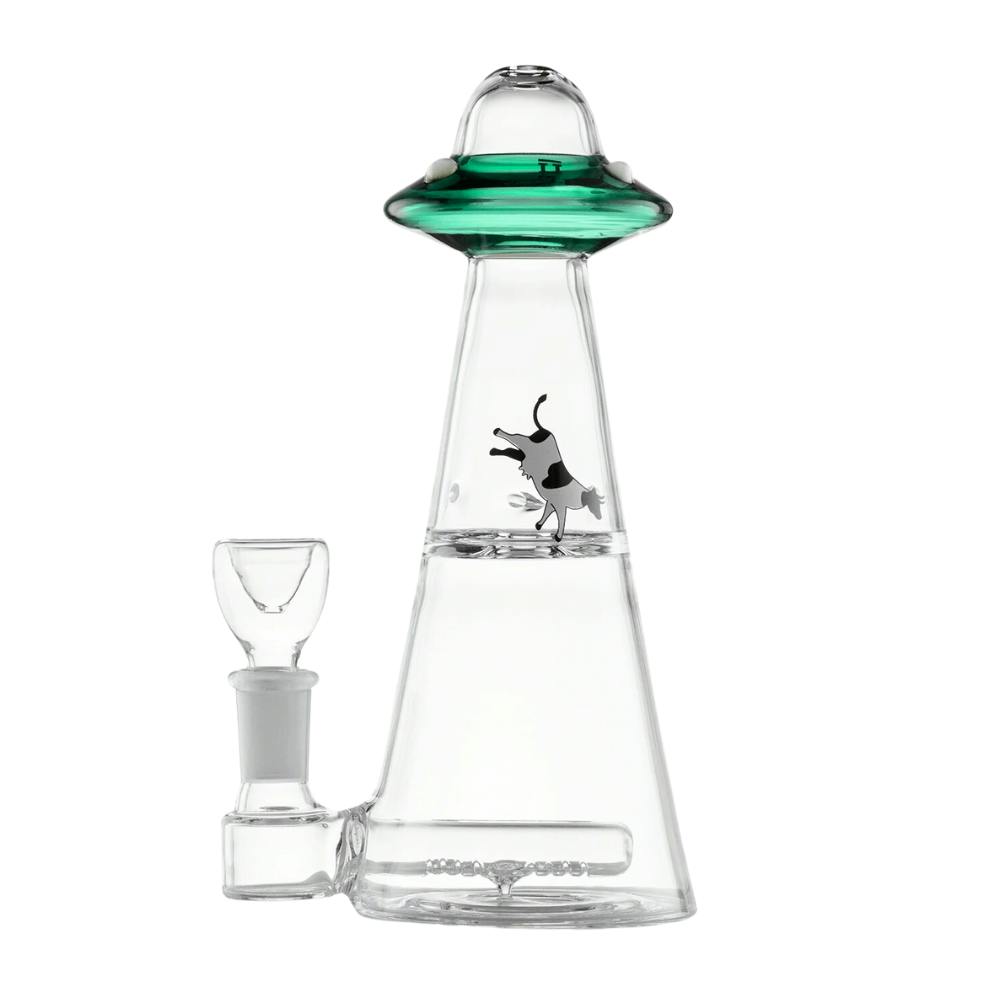 UFO Vortex Bong - 7" - Teal