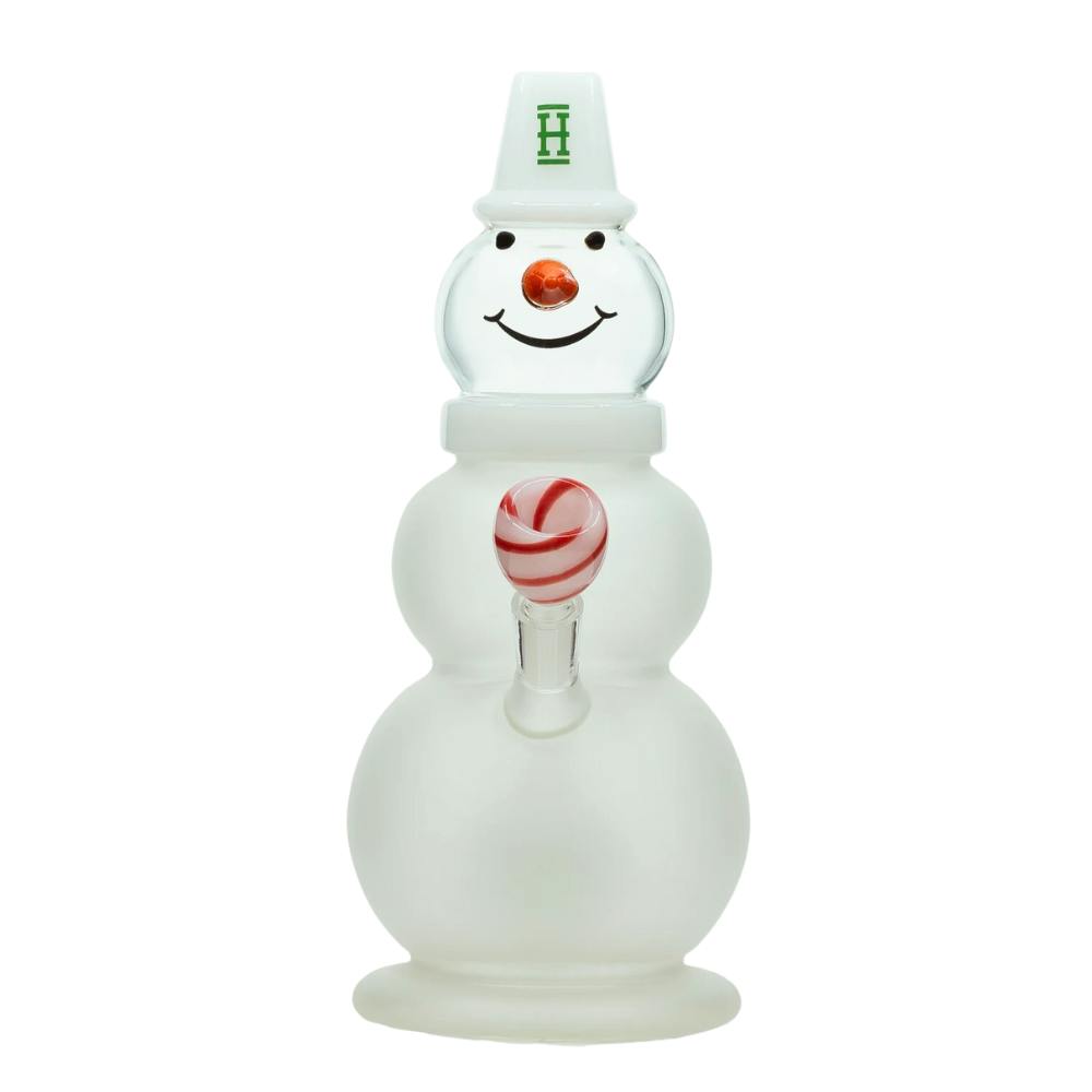 Snowman XL Bong - 10" - White