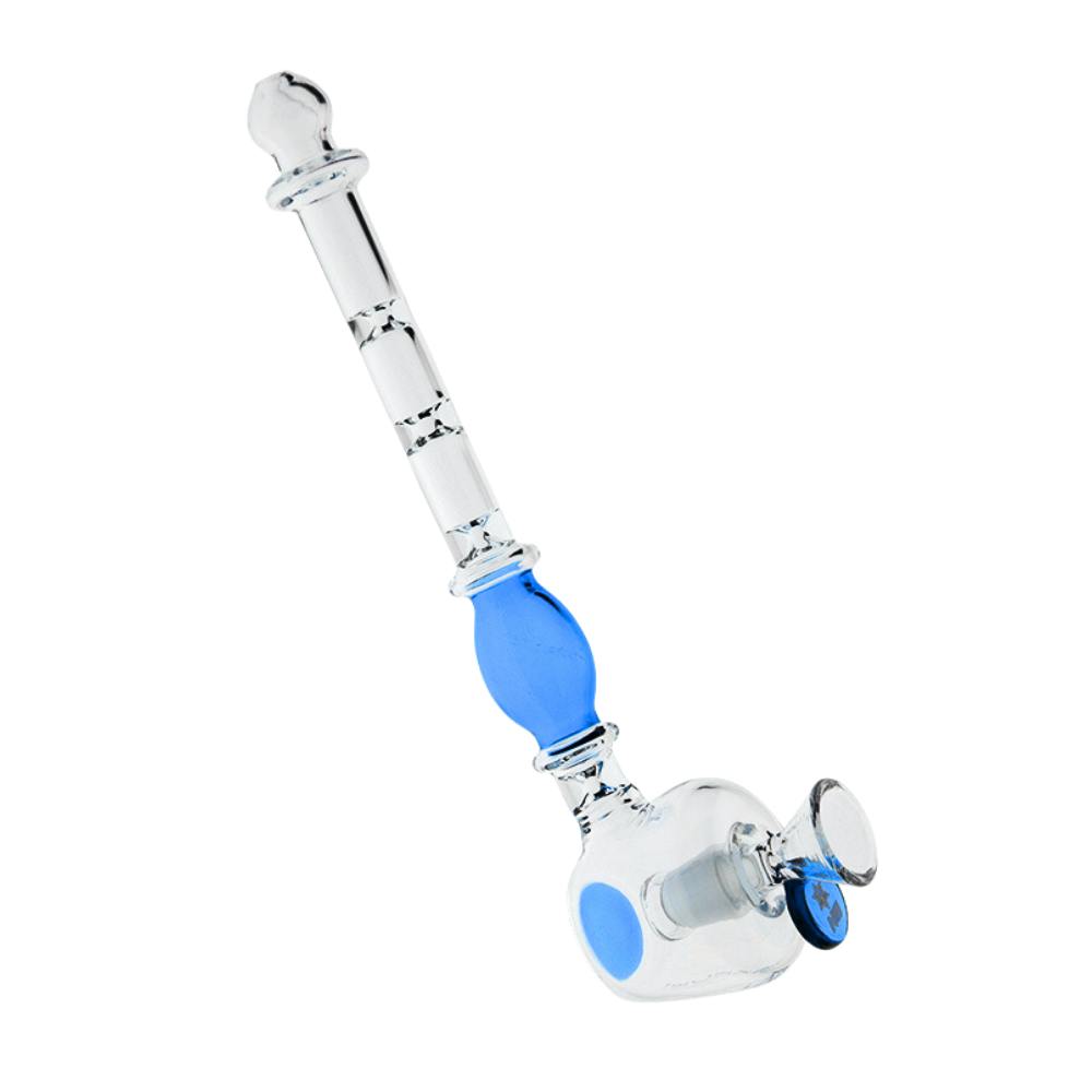 Hand Pipe - 9" - Sapphire Blue