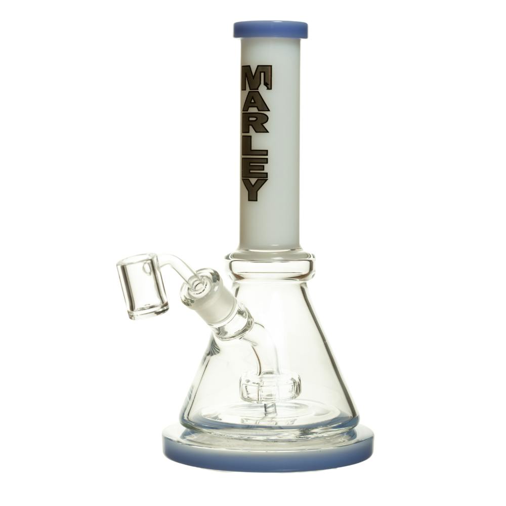 Solid Bottom Dab Rig - 10" - White