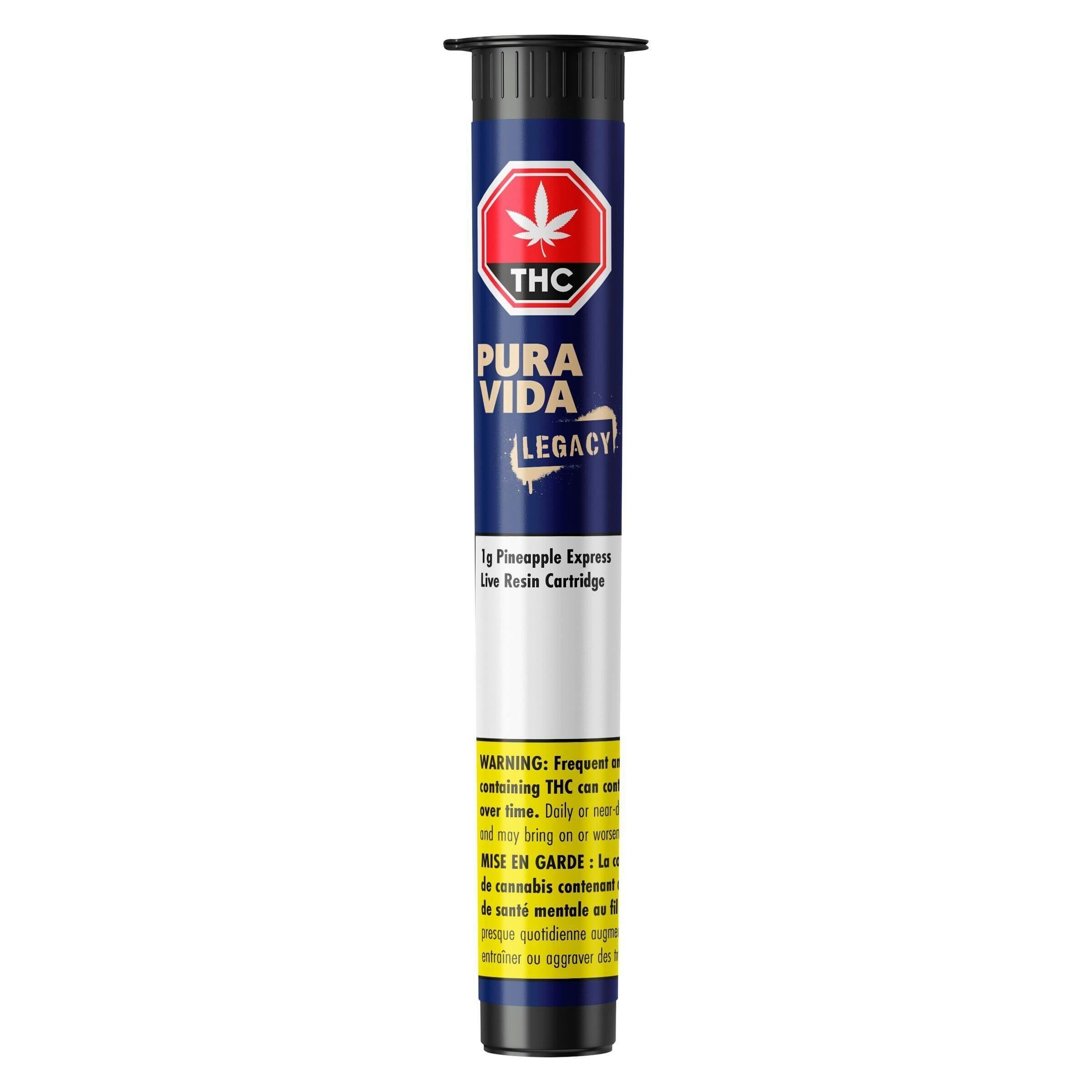 Pineapple Express Live Resin Cartridge - 1g