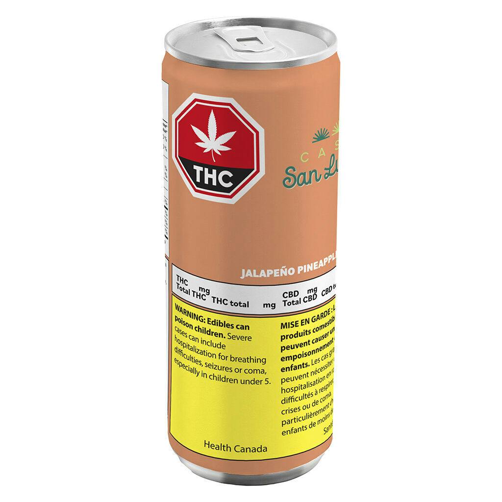 Casa San Lucas - Jalapeno Pineapple and Lime Cocktail - 355ml