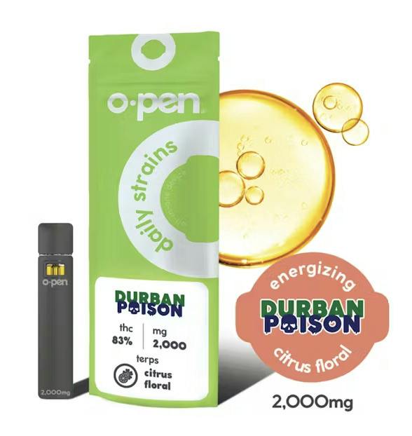 Energizing Durban Poison-(S)-Disposable-2000mg-O.pen