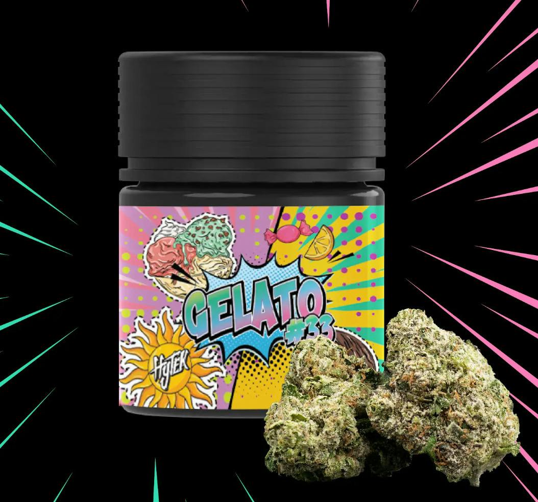 Hytek | 3.5g Prepackaged Flower | Gelato 33