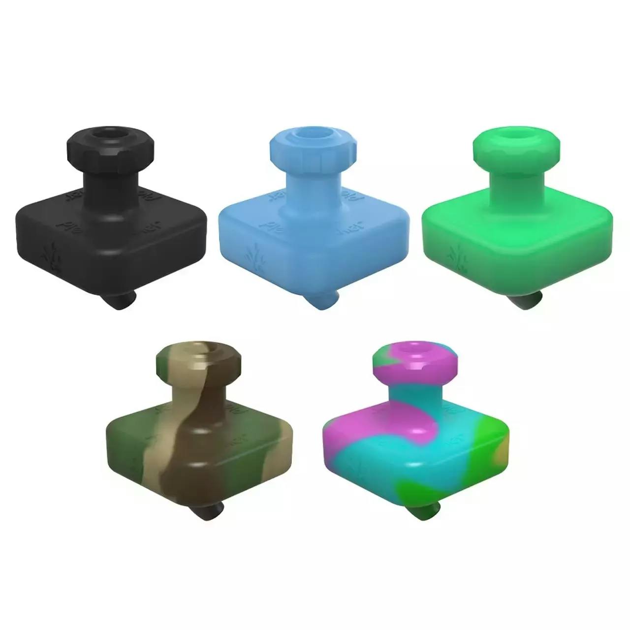 Piece Maker Gear Silicone Karb Kap - Piece Maker Gear Silicone Karb Kap - Lollipop Swirl