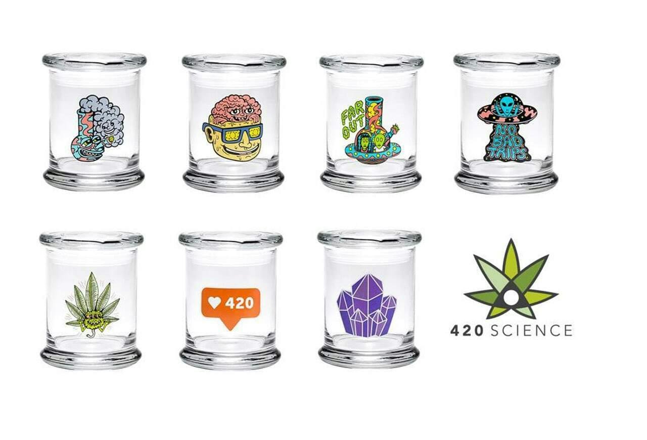 420 Science Pop Top Jar Modern Write & Erase - Jar