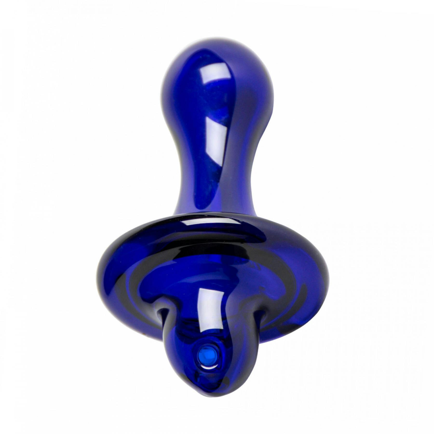 GEAR PREMIUM Dual Vent Air Flow Carb Cap - Blue