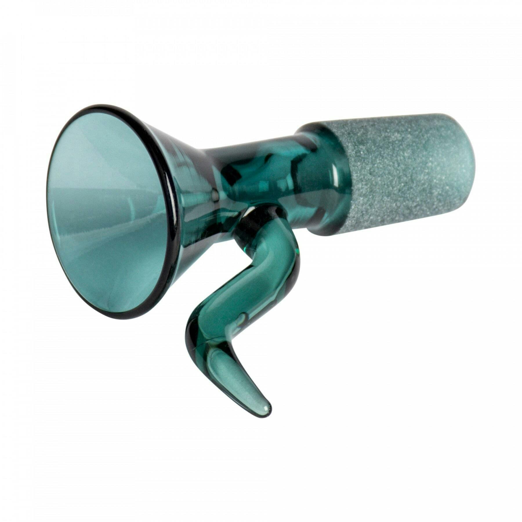 14mm Cone Pull-Out Bowl - Teal