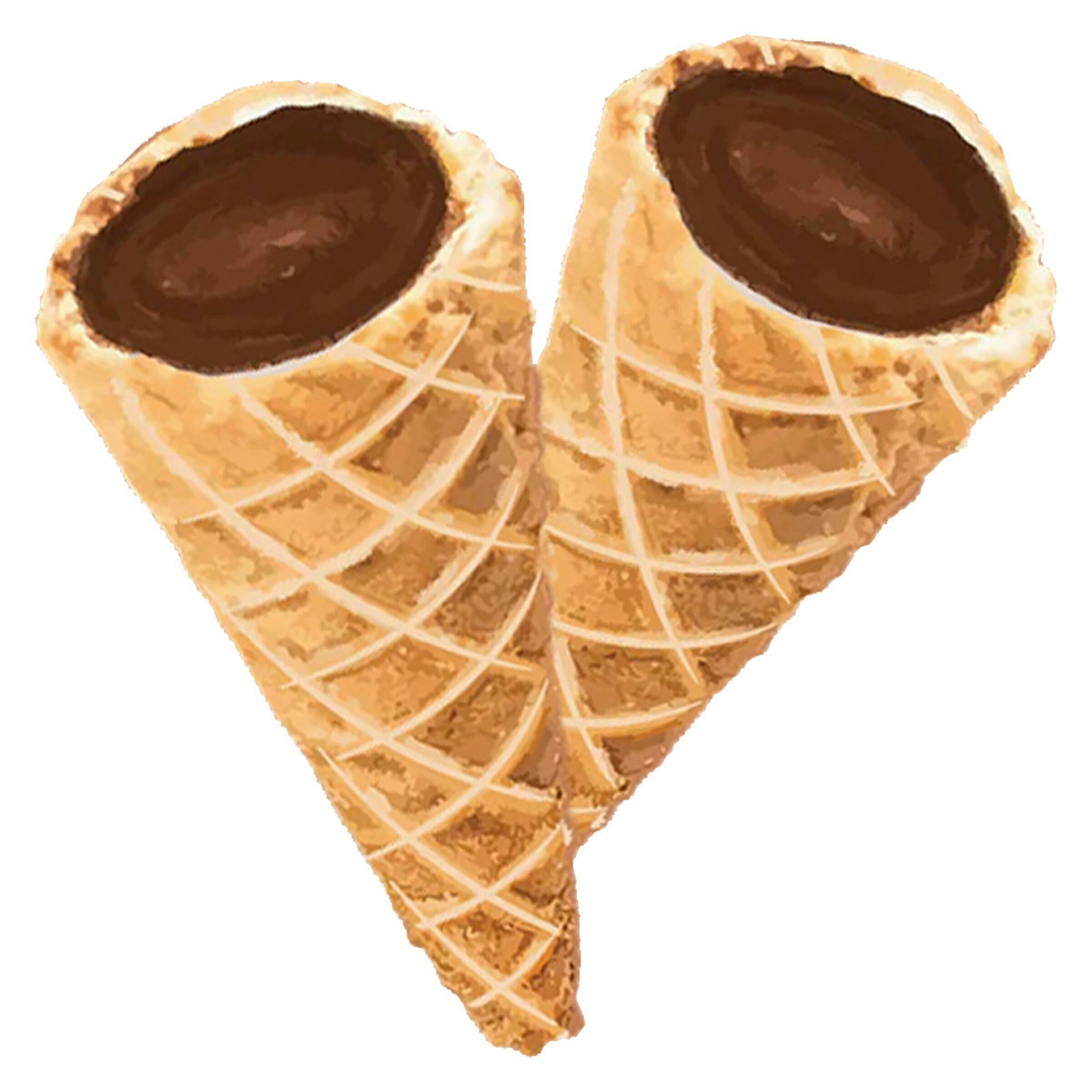 A-Ha! Milk Chocolate Live Rosin Waffle Cones - 2pcs