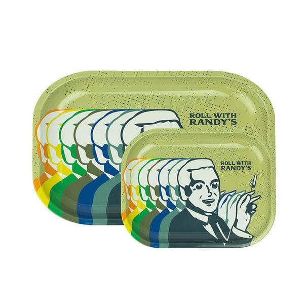 Randy's Rolling Tray - 7" x 5.5" Vintage Man