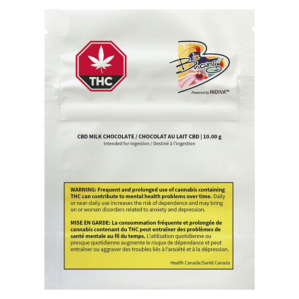 Bhang - CBD Milk Chocolate Blend - 1x10g