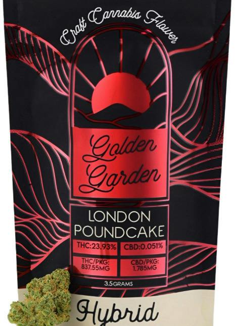 Golden Garden | London Pound Cake | 3.5G