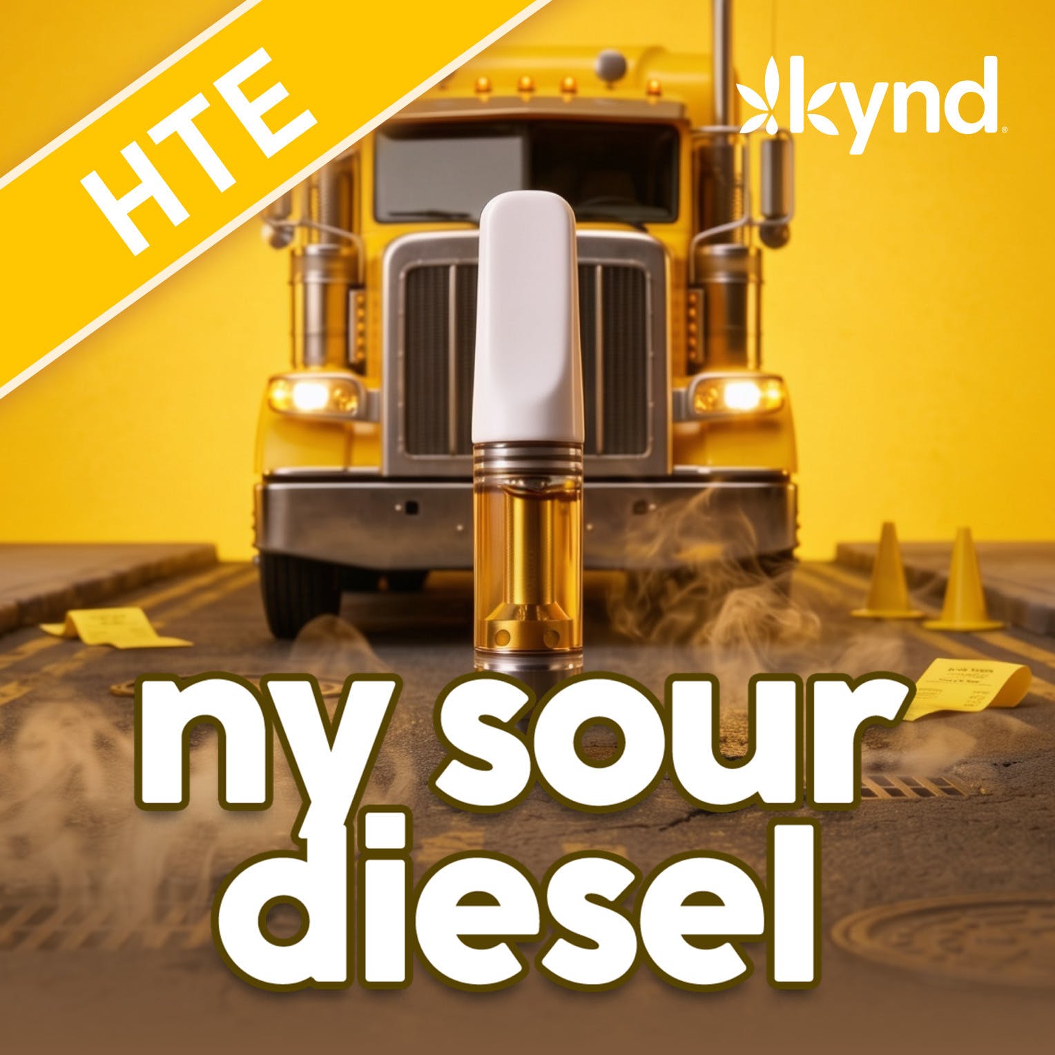 NY Sour Diesel: HTE Vape Cartridge at AYR Cannabis Dispensary Lake City