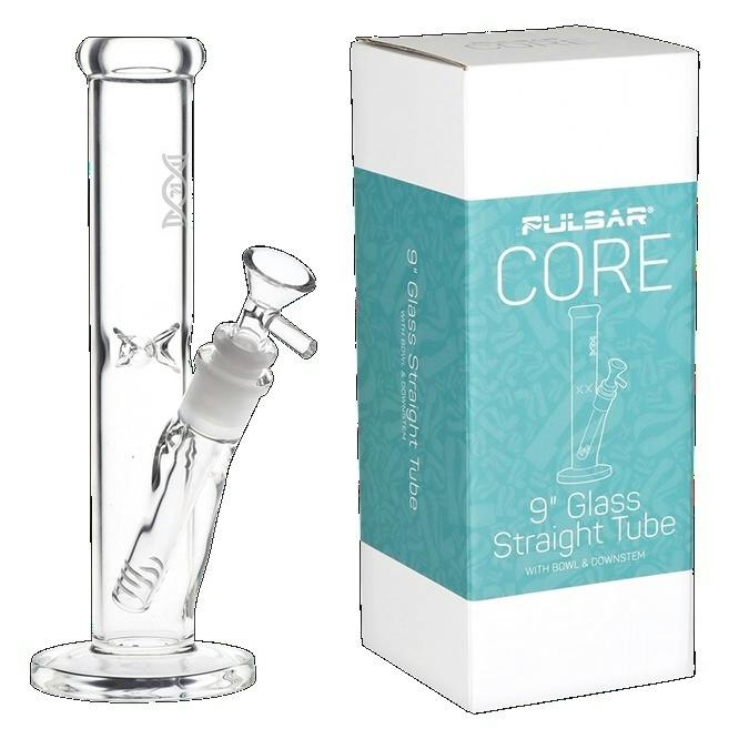 9" Pulsar Core Straight Bong WP975