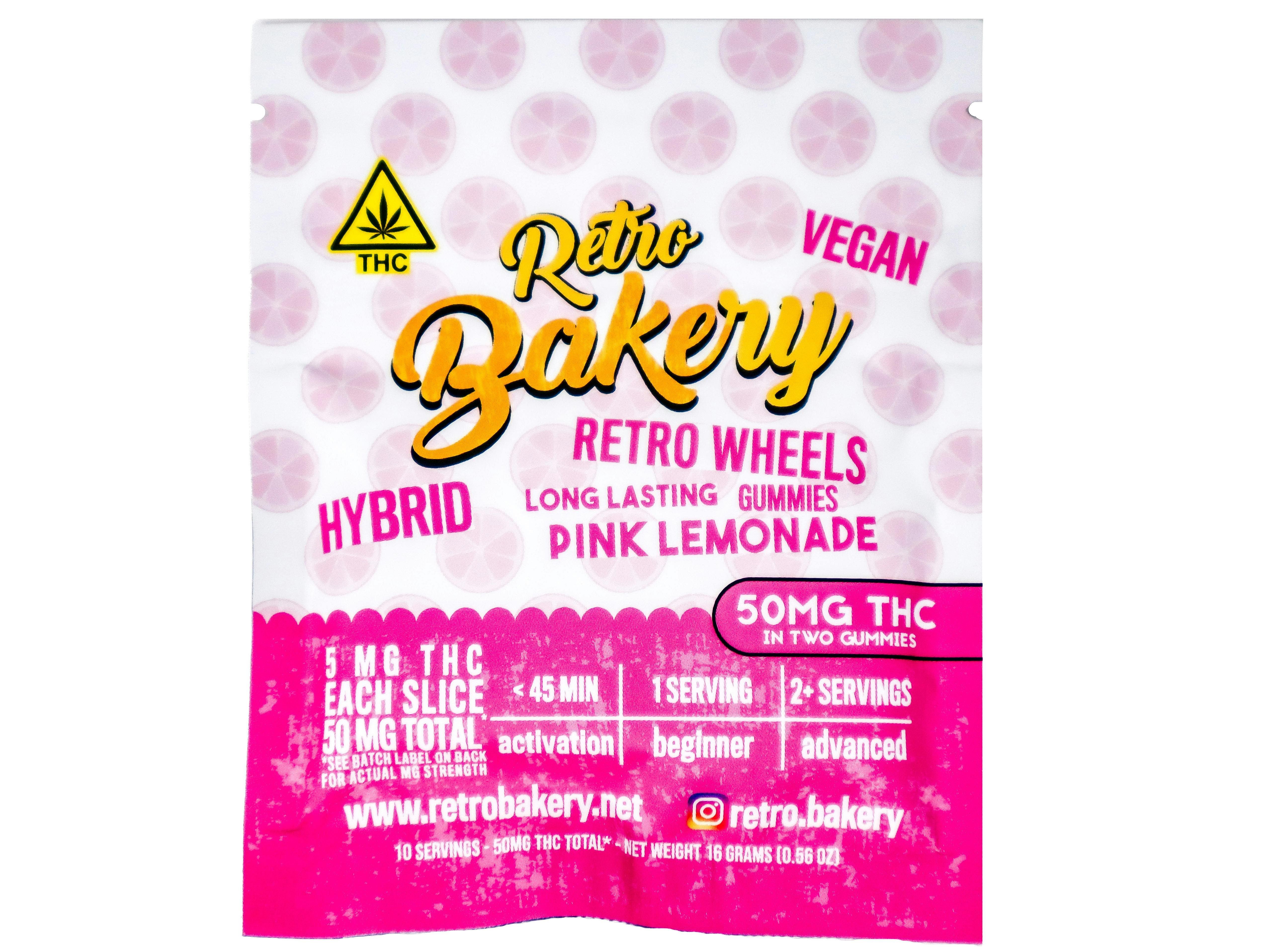 RBR Pink Lemonade Gummy Wheel 50mg THC 8120308822