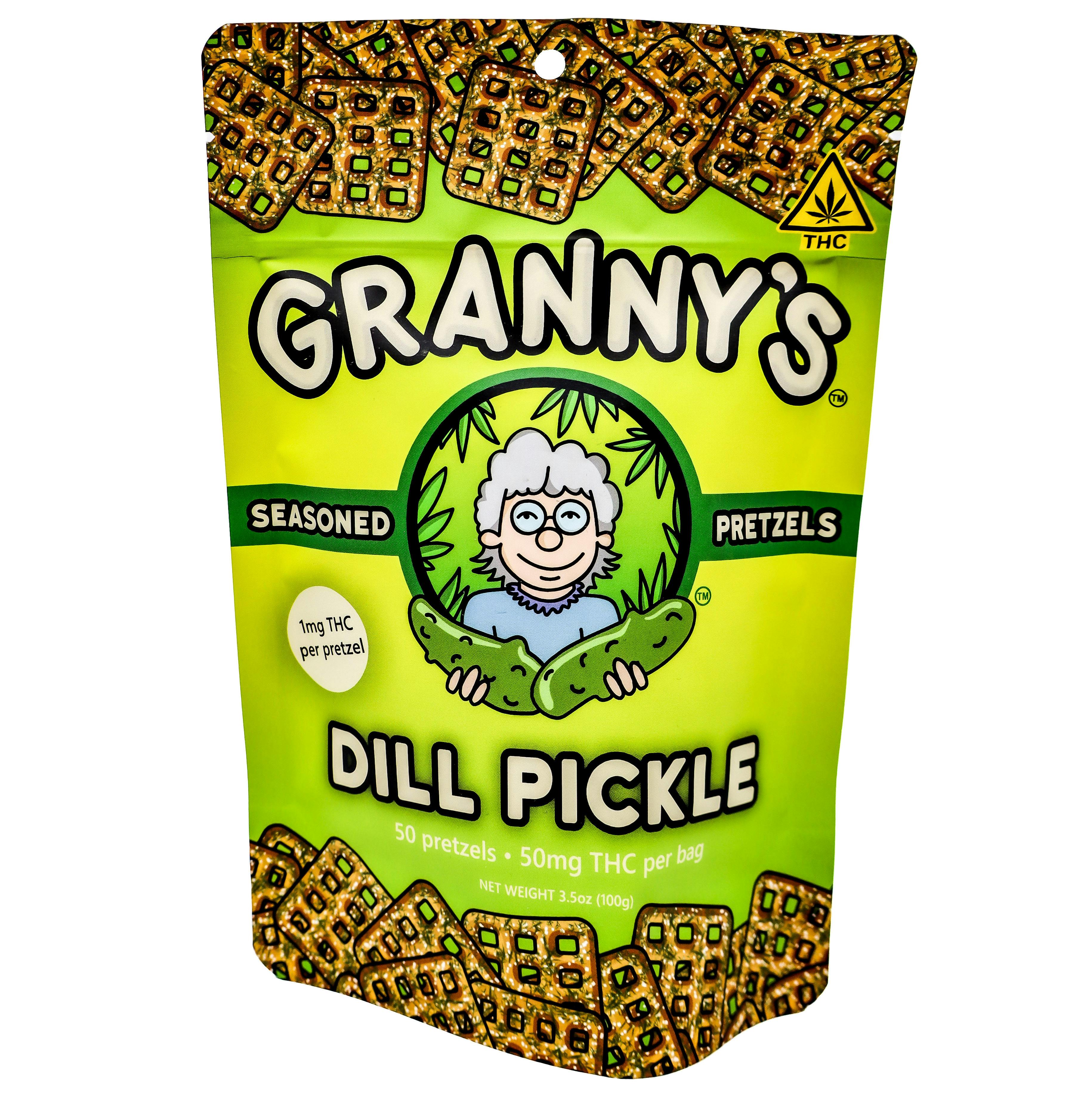 SCD Dill Pickle Pretzels 50mg THC 8418924416